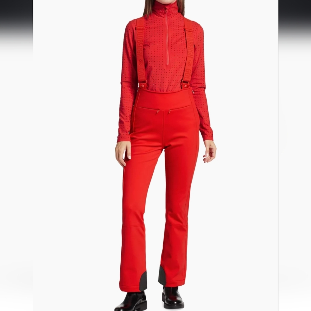 Goldbergh High End Ski Pants Salopette Flame Goldbergh red Ski Pants - Picture 7 of 17